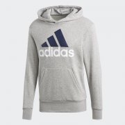 Blusa Moletom Adidas Essentials Linear Com Capuz Cinza